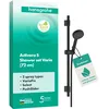 Image de hansgrohe Activera Select S 28048670 Ensemble de douche avec pommeau de douche à économie d'eau (EcoSmart, 2 types de jets, flexible de douche 1,60 m) et barre de douche 72 cm à espacement variable