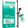 Image de hansgrohe Activera Select S 28046670 Ensemble de douche avec pommeau de douche à économie d'eau EcoSmart, 2 types de jet, flexible de douche 1,60 m et barre de douche 0,90 m Noir mat