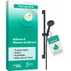 Image de hansgrohe Activera Select S 28044670 Ensemble de douche avec pommeau de douche à économie d'eau EcoSmart 2 types de jet, flexible de douche 1,60 m et barre de douche 0,65 m Noir mat