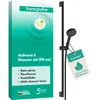 Image de hansgrohe Activera S 28042670 Ensemble de douche à économie d'eau avec pommeau de douche EcoSmart, 1 flexible de douche 1,60 m et barre de douche 0,90 m Noir mat