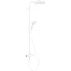 Image de hansgrohe Raindance S 28823700 Système de douche à économie d'eau (EcoSmart) avec thermostat, douche à effet pluie (240 mm) avec robinet, douchette, tuyau, barre de douche et pommeau de douche, chrome