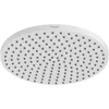 Image de hansgrohe Raindance S 28821700 Pommeau de douche à économie d'eau (EcoSmart+) avec 1 type de jet (PowderRain) pour montage mural/plafond avec fonction anti-calcaire Blanc mat