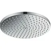 Image de hansgrohe Raindance S 28821000 Douchette de tête à économie d'eau (EcoSmart+), 240 mm, 1 type de jet (PowderRain), pour montage mural/au plafond, avec fonction anti-calcaire, chrome