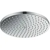 Image de hansgrohe Raindance S 27624000 Douchette de tête à économie d'eau (EcoSmart), douchette de douche (240 mm), douche effet pluie, 1 type de jet (PowderRain) pour montage mural/au plafond, avec fonction