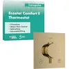Image de hansgrohe Ecostat Comfort E 33711990 Thermostat de douche, encastré, avec verrouillage de sécurité (SafetyStop) à 40 °C, pour 2 consommateurs, finition or poli
