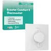 Image de hansgrohe 33710700 Ecostat Comfort E Thermostat encastrable 1 Fonction Blanc Mat