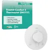 Image de hansgrohe 33718700 Ecostat Comfort S Thermostat encastrable pour 2 Fonctions avec Combinaison de sécurité intégrée Selon EN1717 Blanc Mat