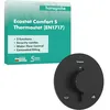 Image de hansgrohe 33718670 Ecostat Comfort S Thermostat Unterputz für integrierter nach EN1717, Noir Mat, 2 Verbraucher mit Sicherungskombination