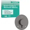 Image de hansgrohe Ecostat Comfort S 33718340 Thermostat de douche encastré avec combinaison de sécurité et verrouillage de sécurité (SafetyStop) à 40 °C, robinet de douche pour 2 consommateurs, noir brossé