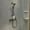 Image de hansgrohe Activera Select S Robinetterie de douche en applique avec mitigeur thermostatique, 28087670,