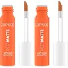 Image de Catrice Deep Matte Liquid Eyeshadow N°050 Orange Longue durée Très pigmenté végétalien Imperméable Sans particules de microplastiques Sans nanoparticules 1 pièce 4 ml (Lot de 2)
