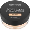 Image de Catrice Soft Blur Matte Setting Powder 020 Light, fini mat, poudre respirante, longue tenue, pour fixer le maquillage, formule légère, 8g