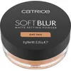 Image de Catrice Soft Blur Matte Setting Powder 040 Tan, fini mat, poudre respirante, longue tenue, pour fixer le maquillage, formule légère, 8g
