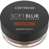 Image de Catrice Cosmetics Soft Blur Matte Setting Powder poudre fixatrice, longue durée, matifiant, resserrement des pores, naturel, translucide (8g)