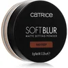 Image de Catrice Soft Blur Matte Setting Powder poudre libre fixante teinte 060 Deep 8 g