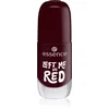 Image de essence Gel Nail Polish vernis à ongles gel teinte 12 LEFT ME on RED 8 ml