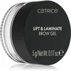 Image de Catrice Lift & Laminate Brow Gel gel fixant transparent sourcils teinte 010 Transparent 5 g