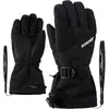 Image de Ziener Lani Gants de Ski/Sports d'hiver pour Enfant - Imperméables et Respirants - Noir - 4