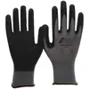 Image de Nitras 3520 Nylotex Nylon Latex Gant de travail, gris / noir, taille 10 / xxl