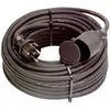 Image de AS Schwabe 860383 alimentation Rallonge 16 A noir 10 m H07RN-F 3G 2,5 mm² très flexible, résistant aux intempéries
