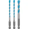 Image de Bosch 3x Coffret de forets EXPERT HEX-9 Multi Construction (pour Béton, Carreaux tendres, Ø 5-8 mm, Professional Accessoire Perceuse/Visseuse à percussion, Perceuses/visseuses rotatives)