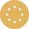 Image de Bosch 5x Feuilles abrasives EXPERT C470 à 8 trous (pour Peinture sur bois, Bois dur, Ø 125 mm, Grain 60, Professional Accessoire Ponceuse excentrique, Ponceuse excentrique)