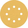 Image de Bosch 50x Feuilles abrasives EXPERT C470 à 8 trous (pour Peinture sur bois, Bois dur, Ø 125 mm, Grain 80, Professional Accessoire Ponceuse excentrique, Ponceuse excentrique)