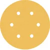 Image de Bosch 50x Feuilles abrasives EXPERT C470 à 6 trous (pour Peinture sur bois, Bois dur, Ø 150 mm, Grain 120, Professional Accessoire Ponceuse excentrique, Ponceuse excentrique)
