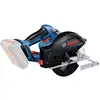 Image de Bosch Professional GKM 18V-50 Scie circulaire portative sans fil Profondeur de coupe max. (90°) 50 mm sans batterie 18 V