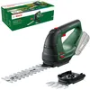 Image de Bosch Cisaille à gazon sans fil - AdvancedShear 18V-10 (sans batterie, 18 Volt System, coupe jusqu’à 85 m² par charge, avec lame de taille-herbes et lame de sculpte-haies, dans un emballage en carton)