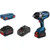 Image de Bosch Professional GDS 18V-1000 06019J8303 Visseuse à chocs sans fil 1000 Nm 18 V Nombre d'accus fournis 2 5.5 Ah Li-Ion + 2 batteries, + chargeur, + mallette