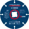 Image de Bosch 1x Disques à tronçonner EXPERT Carbide Multi Wheel X-LOCK (pour Bois dur, Bois clouté, Ø 125 mm, Professional Accessoire Petite meuleuse angulaire)