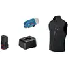 Image de Bosch Professional 06188000G6 Gilet chauffant GHV 12+18V XA Taille du vêtement: L noir