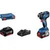 Image de Bosch Professional GDR 18V-200 06019J2107 Visseuse à chocs sans fil 200 18 V Nombre d'accus fournis 2 Li-Ion + 2 batteries, + chargeur, brushless