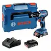 Image de Perceuse-visseuse sans fil Bosch Professional GSR 18V-45 06019K3203 18 V 2.0 Ah Li-Ion + 2 batteries, + chargeur, + mallette