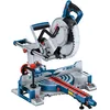 Image de Bosch Professional 18V System scie à onglets radiale sans-fil BITURBO GCM 18V-254 D (capacité coupe 90 x 305 mm, avec 1 lame, 2 appuis de pièce, sac à poussière, serre-joint)