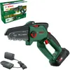 Image de Bosch Home and Garden Élagueur sans fil compact EasyChain 18V-15-7 (pour couper le bois ; système 18 V ; vitesse de la chaîne : 6,95 m/s ; avec batterie 2,5 Ah et chargeur)