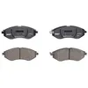 Image de FERODO Plaquettes de freins Avant avec indicateur d'usure sans accessoires FDB4971 Compatible avec CHEVROLET Aveo/Kalos 3/5 portes T250, T255 Aveo/Kalos 3/5 portes T200 KALOS Cobalt II