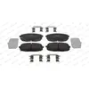 Image de FERODO Plaquettes de freins Avant avec indicateur d'usure avec accessoires FDB5038 Compatible avec HYUNDAI Kona OS, KIA Cerato Berline BD, BDM
