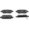 Image de FERODO Plaquettes de freins avec indicateur d'usure sans accessoires FDB4756 Compatible avec RENAULT Koleos I HY Koleos II HC, NISSAN Qashqai/Qashqai +2 I J10, NJ10, INFINITI Q50 Berline