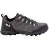 Image de Jack Wolfskin Homme REFUGIO TEXAPORE LOW M Chaussure de Trail, Gris / Noir, 40 EU