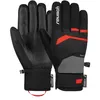 Image de Reusch Venom R-TEX XT Gants d'hiver Extra Chauds, imperméables, Coupe-Vent et Respirants, Unisexes, Gants d'hiver, Gants de Neige, Gants de Ski, pour Homme et Femme, Gris Rouge, 9,5