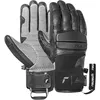Image de Reusch Marco Gants de Ski Unisexes Noirs   Gants d'hiver imperméables et Coupe-Vent avec Cuir de chèvre, Rembourrage des Chevilles et des Doigts, Chauds, Respirants, Robustes