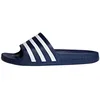 Image de adidas Mixte Adilette Aqua Slides Slipper, Dark Blue / Cloud White / Dark Blue, 39 EU