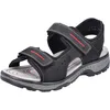 Image de Rieker Homme 21760 Sandale, Noir, 45 EU