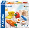 Image de Selecta 62020 Jeu de pique-nique, différents aliments en bois, pour dinette, 13 éléments