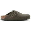 Image de Birkenstock Sabots Boston en Cuir Daim, Thym