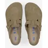 Image de Boston Suede Faded Khaki Kaki