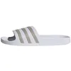 Image de adidas Mixte Adilette Aqua Slides Slipper, Cloud White / Platinum / Cloud White, 37 EU