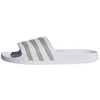 Image de adidas Mixte Adilette Aqua Slides Slipper, Cloud White / Platinum / Cloud White, 39 EU